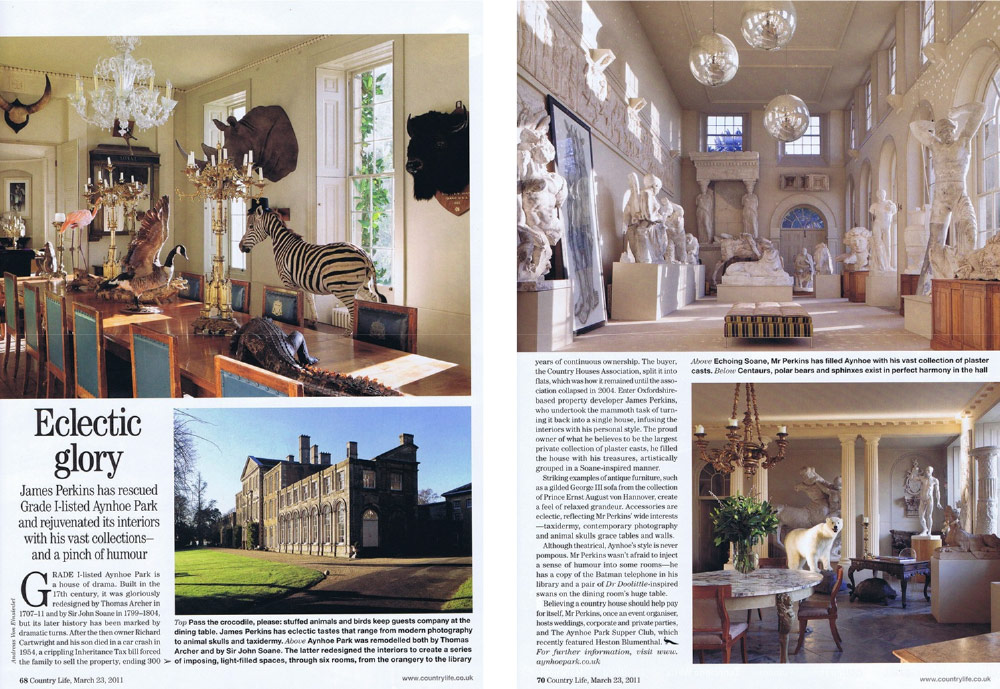 Aynhoe Park in Country Life