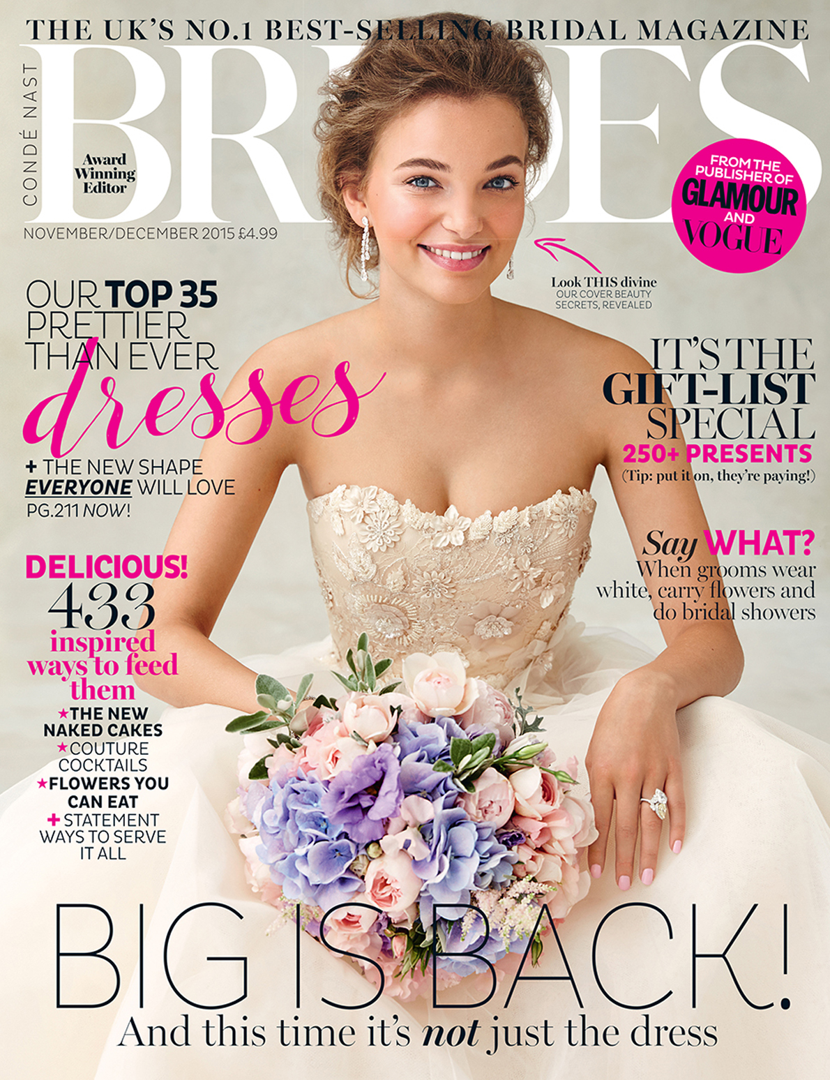 Aynhoe in Brides Magazine - Cover